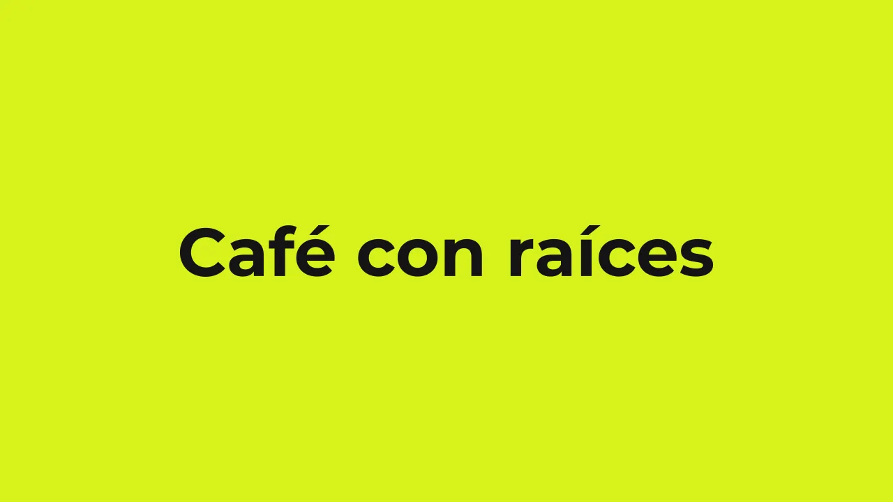 Imagen de la marca Café con raíces