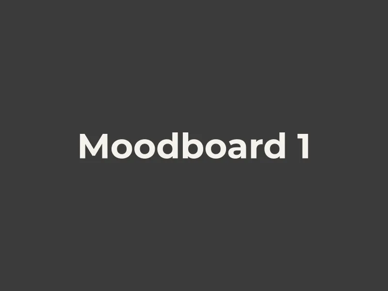 Moodboard 1 de la campaña